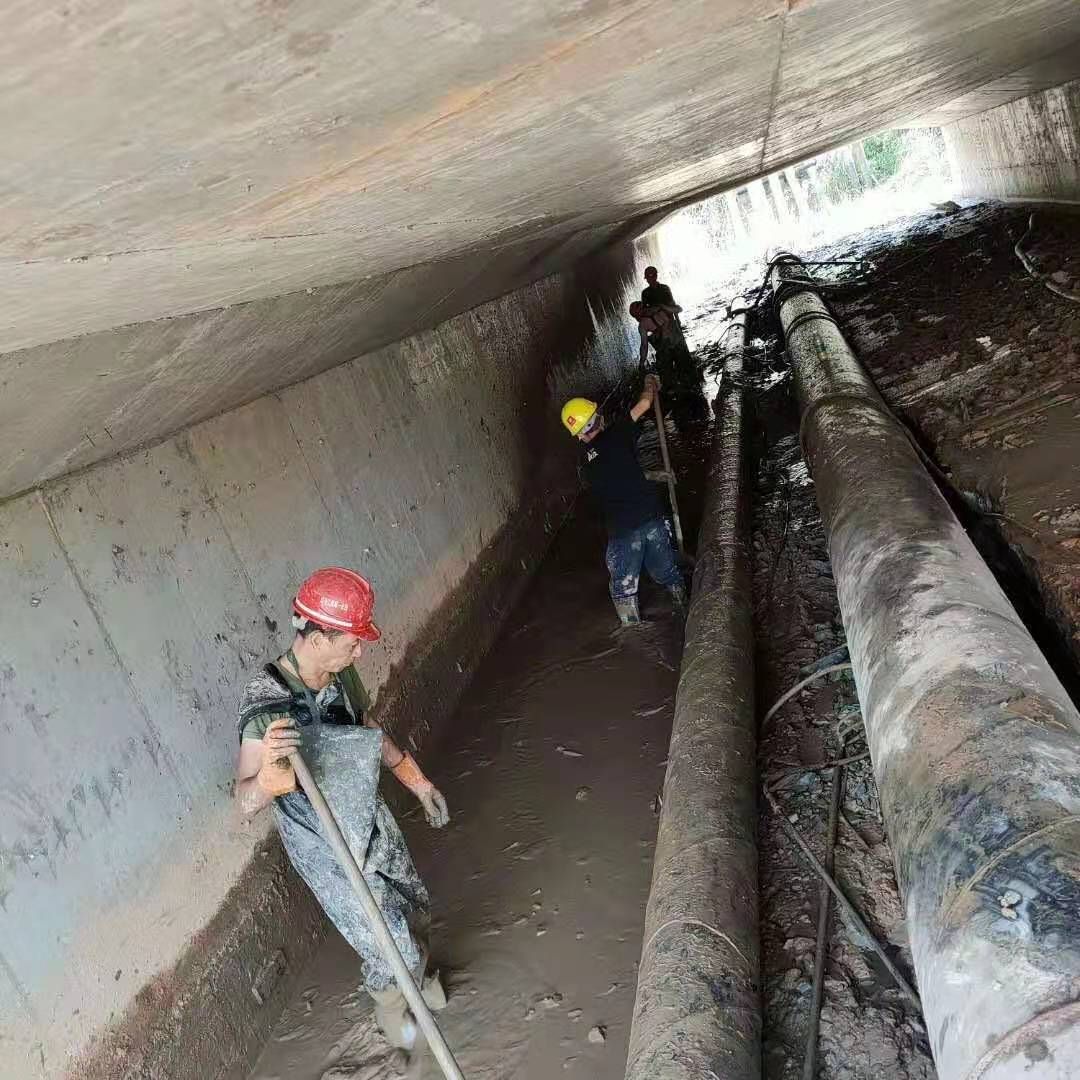 南区街道工业管道清淤
